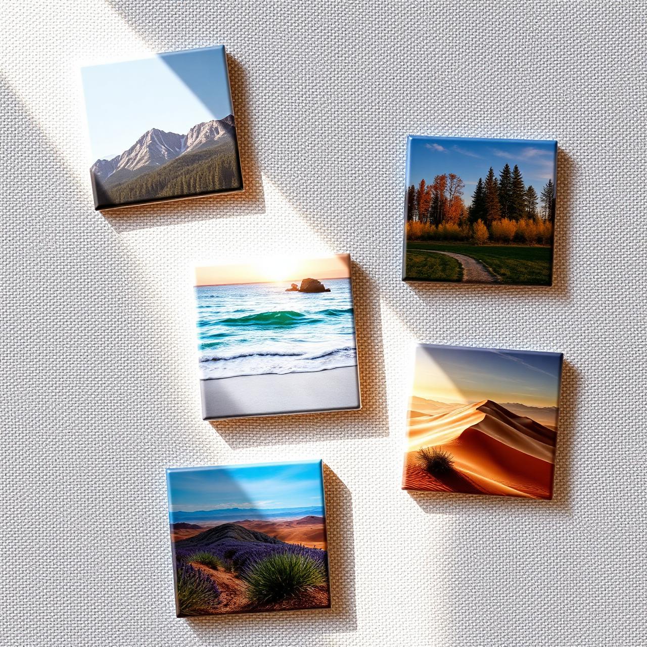 2" x 2" Custom Photo Magnets
