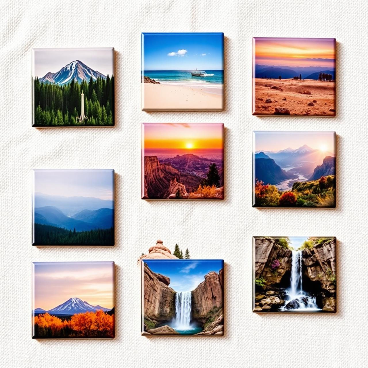 2.5" x 2.5" Custom Photo Magnets